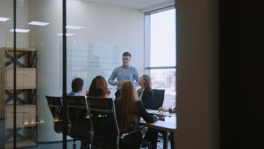 Group Of People Working In The Office Teamwork