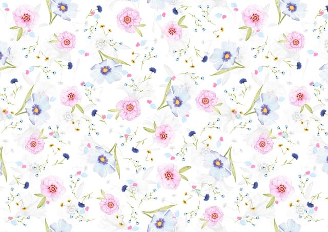 Background Pattern Flowers Texture