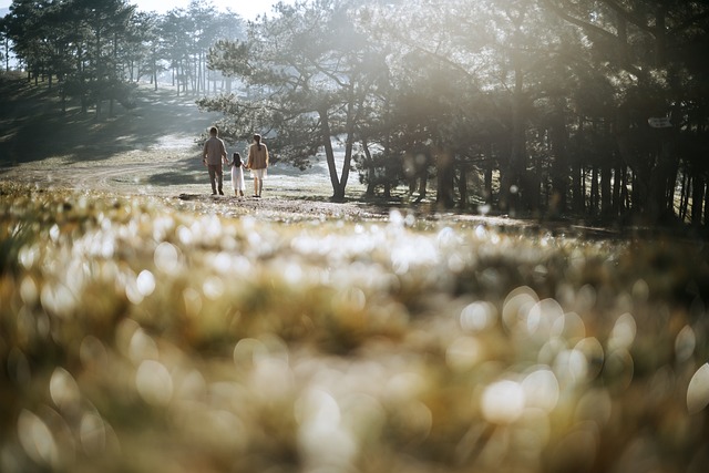 Family Love Together Outdoors