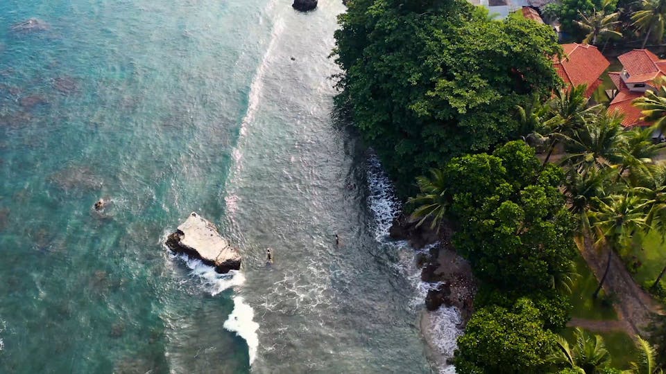 Aerial View Of Beautiful Resort