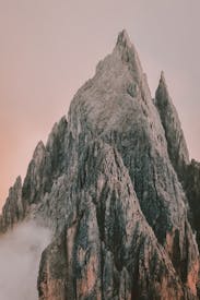 Low Angle Shot Of Rock Formation